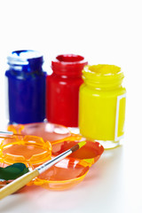 Colours on the white d