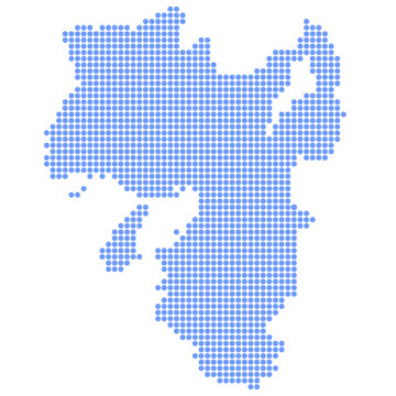 近畿　地図　円