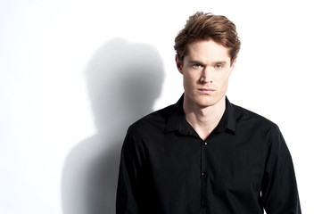 Portrait of stylish young man