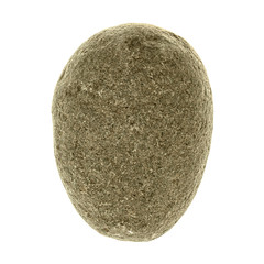 Isolated Pebble Stone (clipped path)