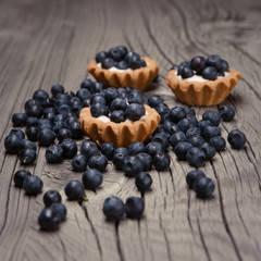Blueberry mini tarts