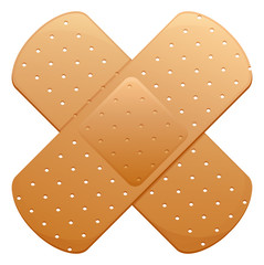 A small plaster