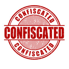 Confiscated stamp
