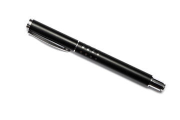 Black pen isolated on white
