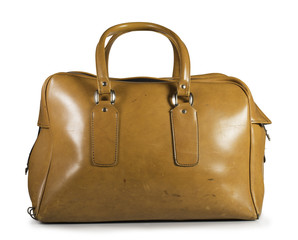 Old vintage luggage bag
