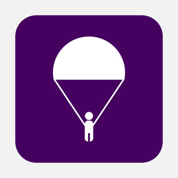 recommend clip art: man on a parachute