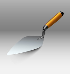 Trowel tool illustration