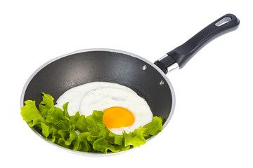 Spiegelei in der Pfanne / fried egg