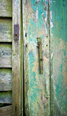 Old shed door