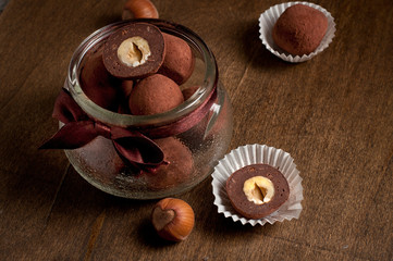 chocolate truffles