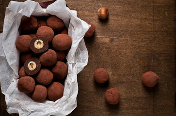 chocolate truffles
