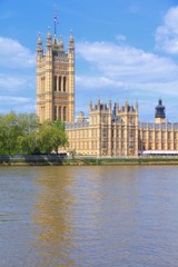 Fototapeta na wymiar England - London - Victoria Tower