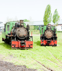 Fototapeta premium steam locomotives, Kostolac, Serbia