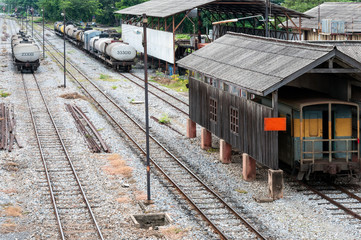 Fototapeta na wymiar Railway yard