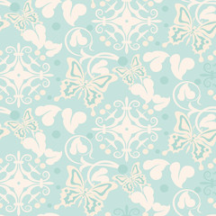 Fototapeta na wymiar vector. floral background. seamless pattern. wallpaper
