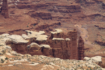 piton rocheux de canyonlands