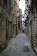 Old town Bonifacio in Corsica island