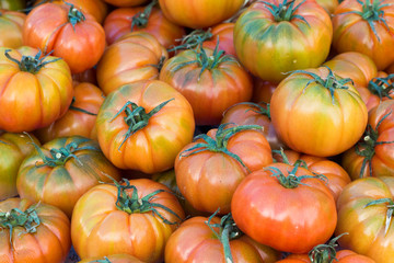 Pachino tomatos on a market