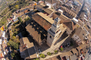 Albaida City from the air