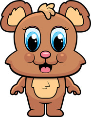 Baby Bear Smiling