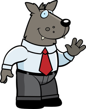 Wolf Businessman