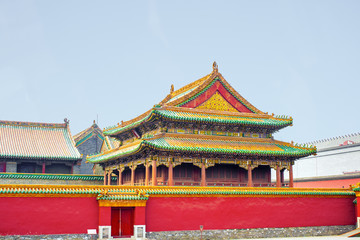 Fototapeta premium Forbidden city Beijing Shenyang Imperial Palace China