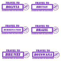 Stamps travel to