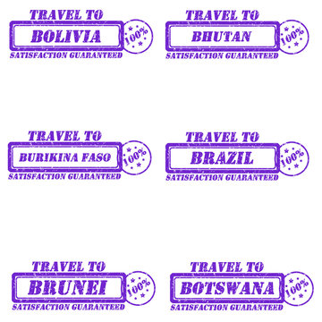 Stamps travel to