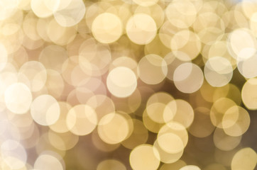 Abstract bokeh festive light background