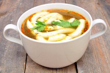 mushroom soup with mayonnaise