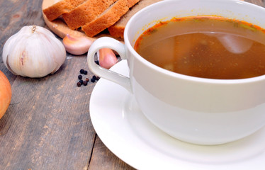 mushroom soup with mayonnaise