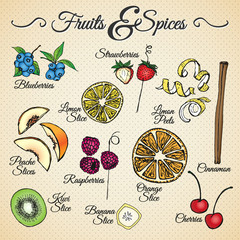 FRUITS & SPICES