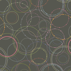 Seamless texture in a radial pattern