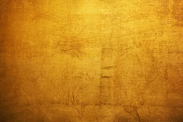 Fototapete Metall abstract golden background