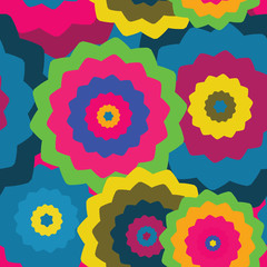 vector seamless pattern colorful