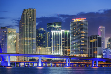 Miami by night
