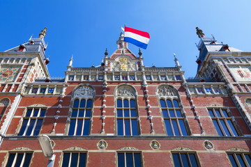 Fototapeta premium Central Station Amsterda