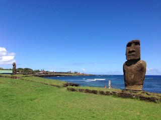 Moai Rapa Nui Easter Island