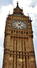 Fototapeta na wymiar Big Ben clocktower London