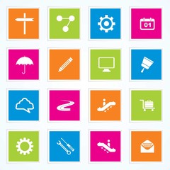 Web Icon Set. Easy To Edit Vector Image