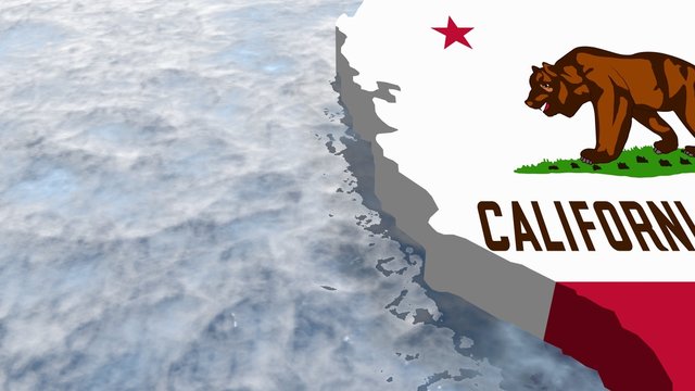 California Map Silhouette