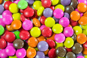 Fototapeta na wymiar chocolate coated candy