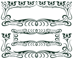 Abstract framework from the bound plants