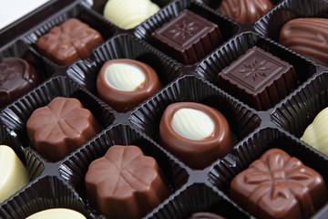 Assorted chocolate box