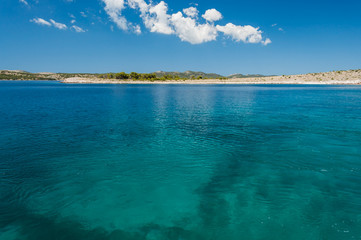 Islands in the sea, Kornati national park. Croatia
