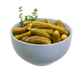 Marinated cucumbers