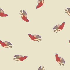 vector background with birds