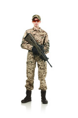 Fototapeta premium NATO soldier.