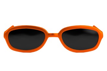 realistic 3d render of sunglasses