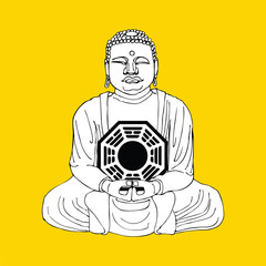 Buddha sitting
